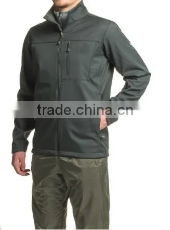Mens clothing no hood softshell jacket sports wear