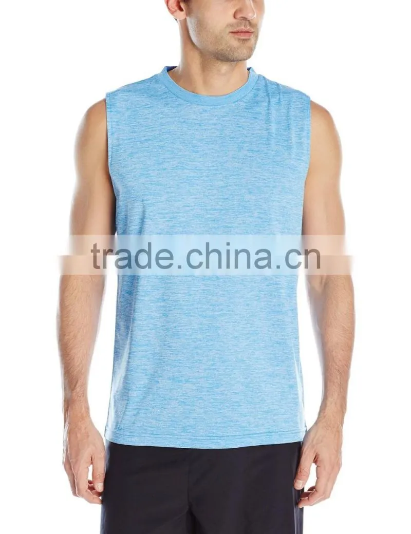 Men's Soft lightweight Sport Sleeveless T-shirt