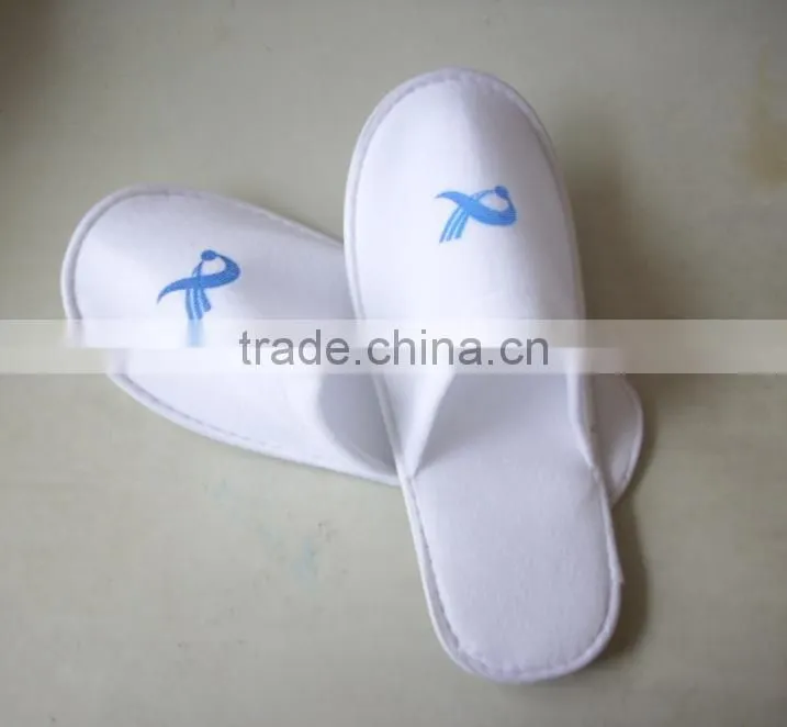 Wholesale Man Slippers Custom White Hotel Slippers