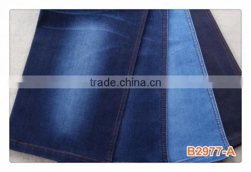 Cotton polyster spandex denim fabric made in China