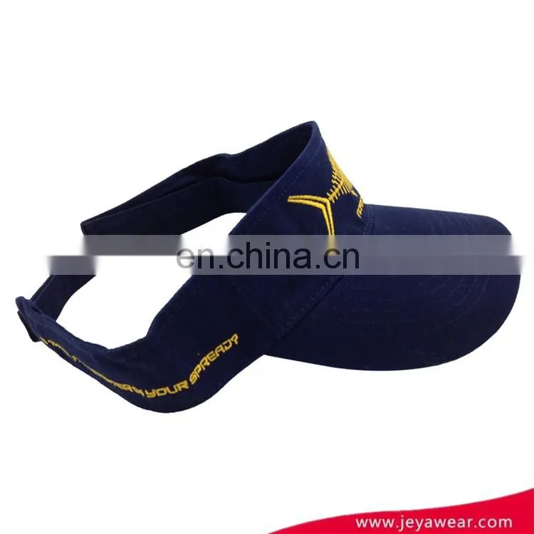 Factory Custom Logo Sport Sun Visor Caps Wholesale Sun Visor Hat