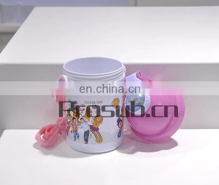 sublimation kids water bottles DIY baby straw cups high quality outdoor travel children bottles