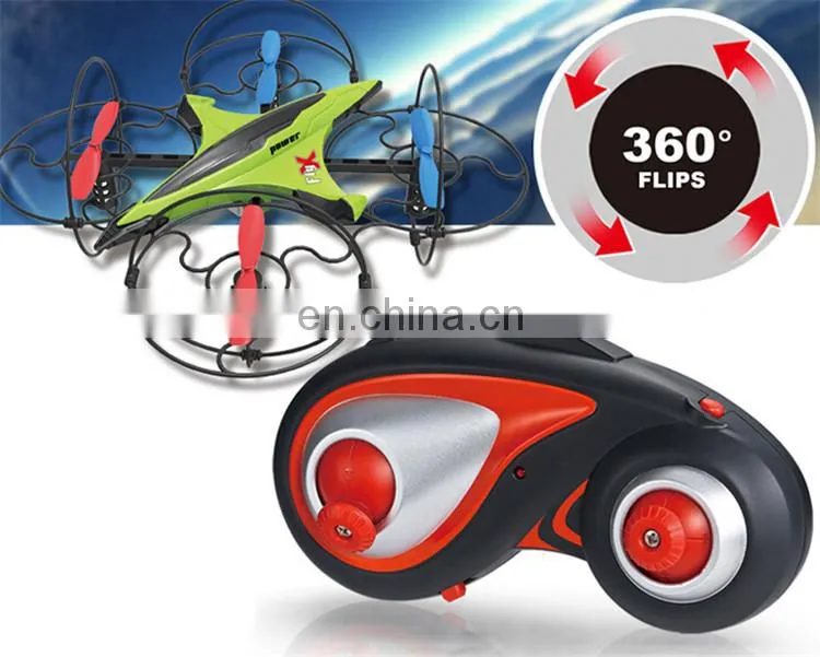 Fineco FX-3 6-axis Gryo Professional Mini Dron 3D Roll RC UFO Quad copter with LED Radio Control Drone