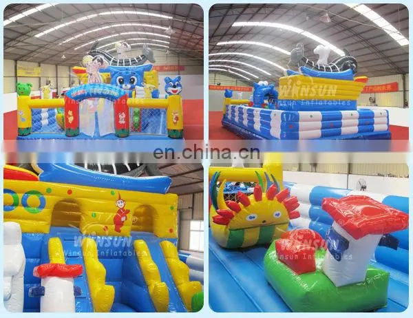 new giant used inflatable kids outdoor playground items