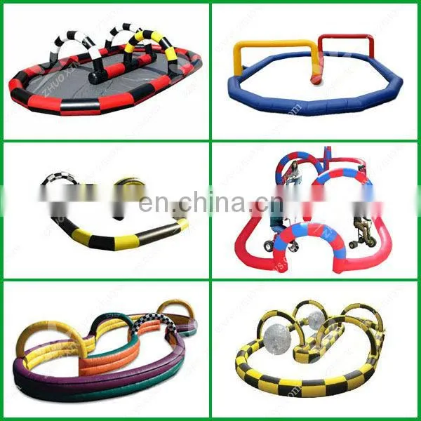 Interactive Game Inflatable Human inflatable rc track rally games