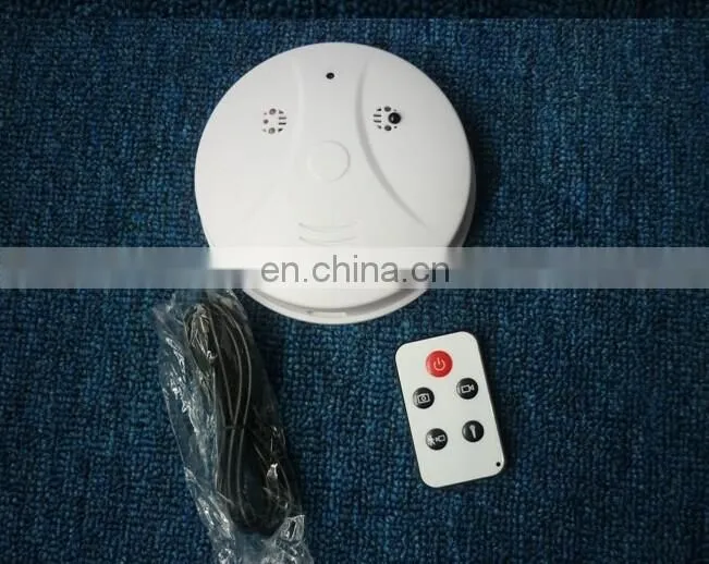 2015 new 720p Hidden Smoke Detector Model Camera Mini Camcorder audio video recorder mini camera Detection DV Surveillance DVR