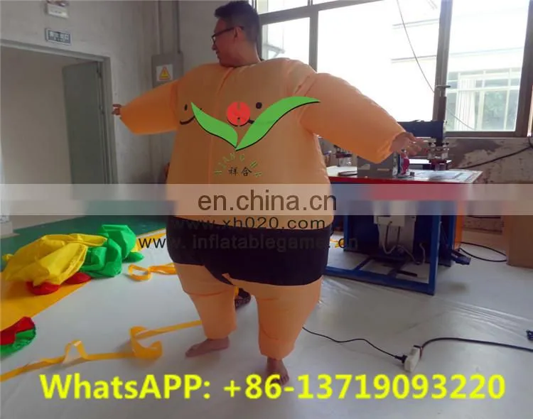 New inflatable sports games/ sumo wrestling suits for hot selling