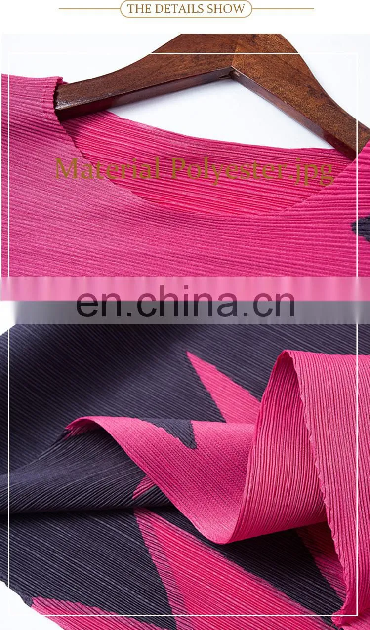 2017 summer dress ladies fashion dresses with picture pleats dress
