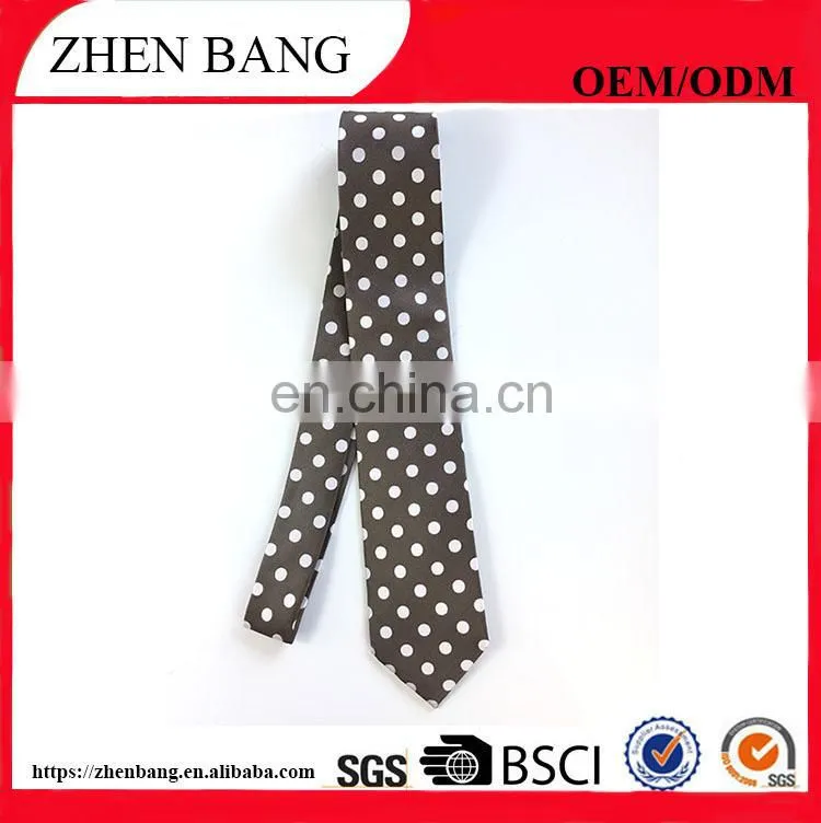 Men's silk long knitting neckties from China factory