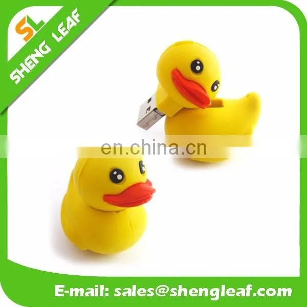 Customized cute cartoon design usb flash drive for gift