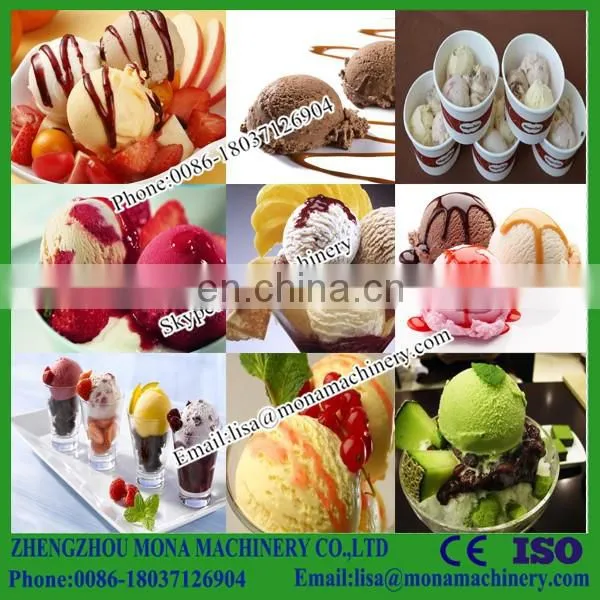 Top quality hard ice cream machine / table top small batch freezer for shop