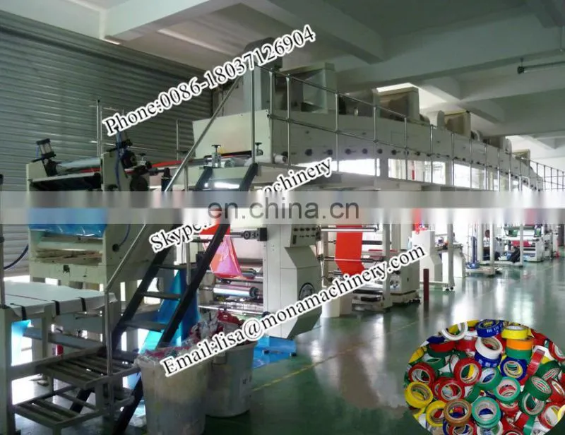 Gum Packing Adhesive Tape Coating Machine For Bangladesh Market