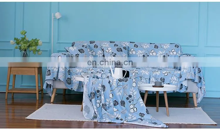 New design 100% polyester reactive dyeing rose pattern ornamental sofa cover