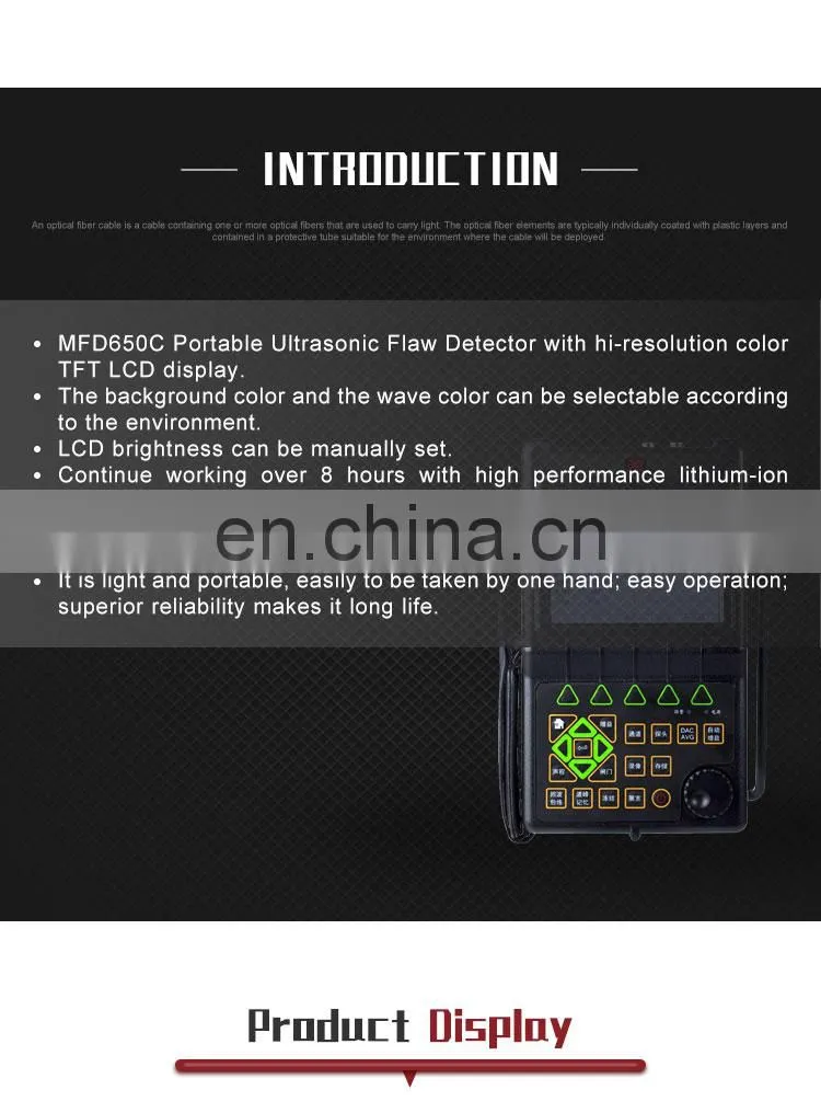 HST Brand Digital Ultrasonic Flaw Detector Metal Ultrasonic Flaw Detector Price For Sale