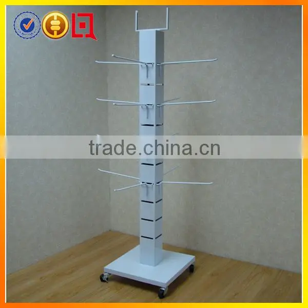 Three side small pendant metal stand rack