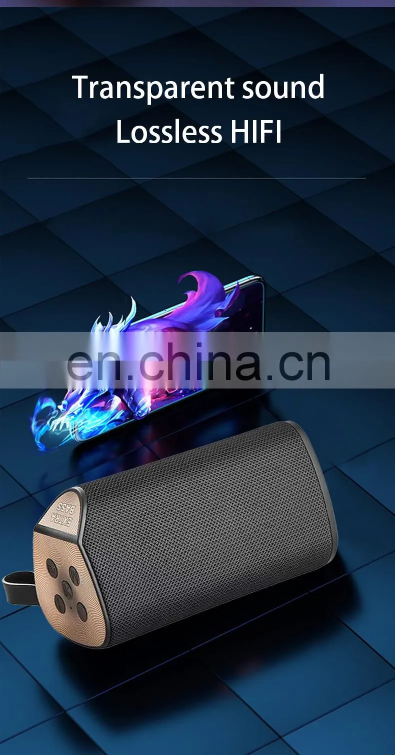 2020 Hot Wholesale Portable Speaker Box Hifi For Mobile Phone/Computer Wireless Waterproof Mini Home Speaker