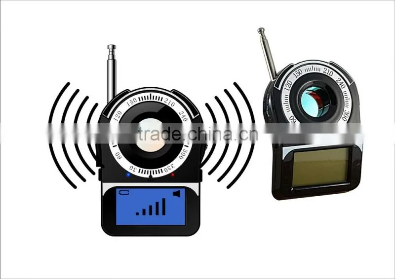 Portable CC309 hidden camera detector wireless vibration signal detector alarm