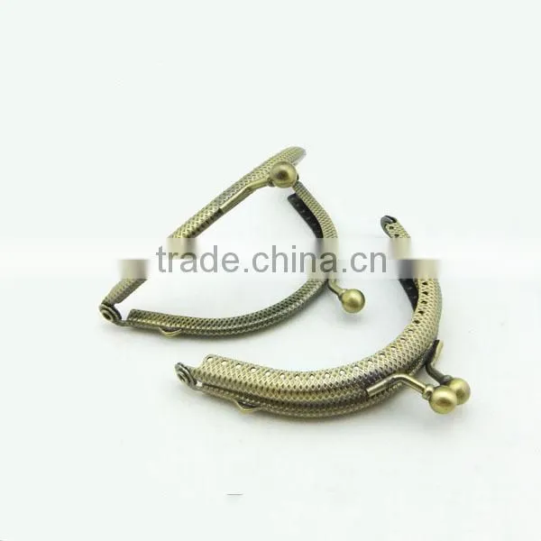 China manufacturer cheap bronze DIY sewing coin purse frames purse lock