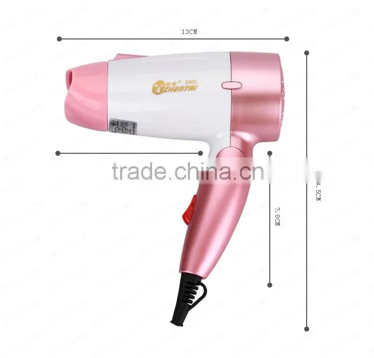 Wholesale Customized Pink Hair Dryer with Patterns