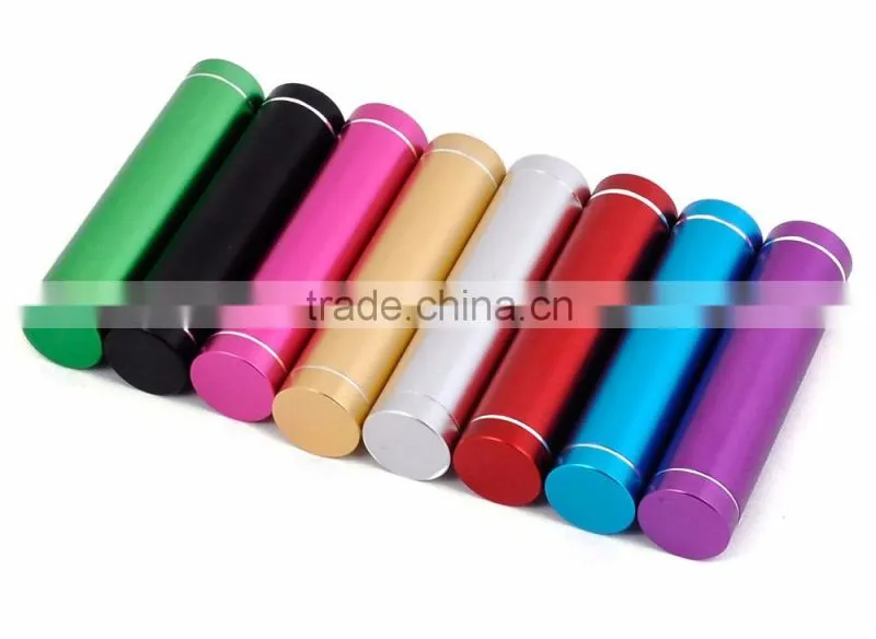 Custom Cheapest power bank 2600mah Aluminimum