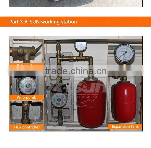 balcony small solar water heater