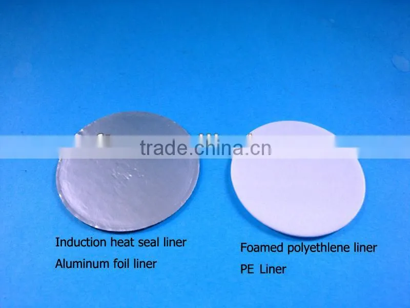Aluminum cap with a ring