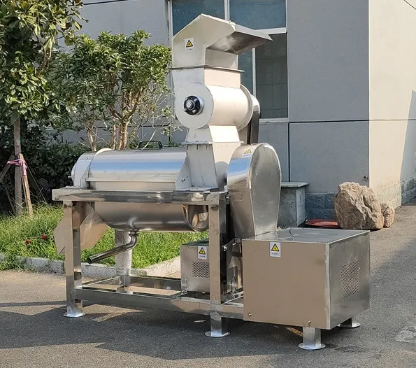 1.5 T Crushing Juicer Snow Pear Lemon Citrus Pineapple Industrial Press Screw Juicer