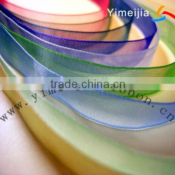 high quality garment accessory organza ribbon