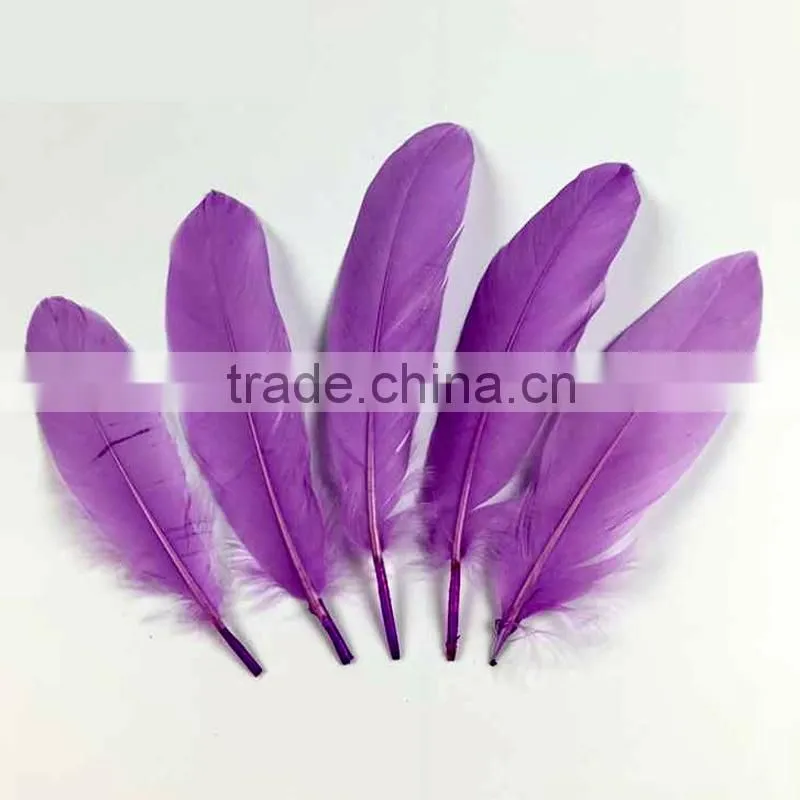 hot sell color plumes dyed goose feather price