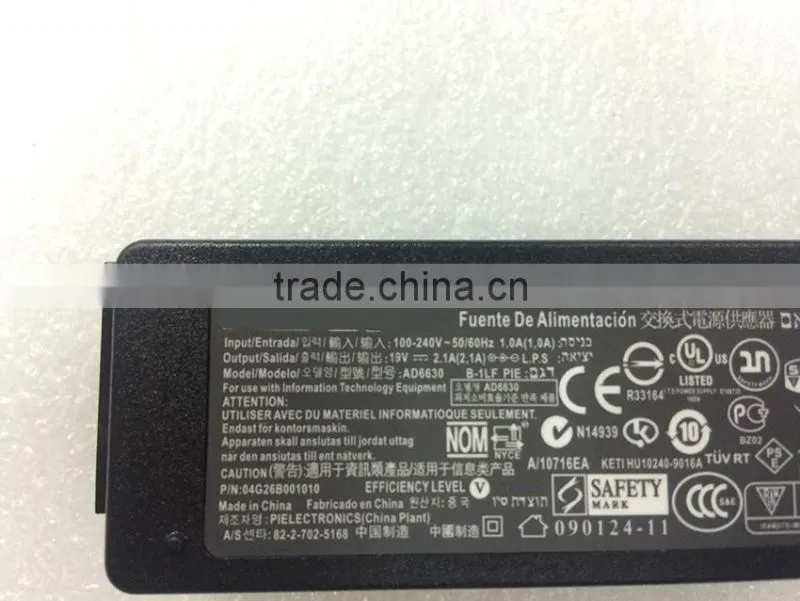original Laptop AC Adapter for Acer 521 521on 533 AO521 AO53319V 2.1A 40W AD6630 82-2-702-5168