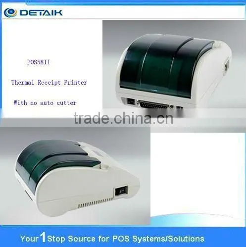 HOT! Modern Design 58mm Serials with no Auto Cutter Thermal Receipt Printers