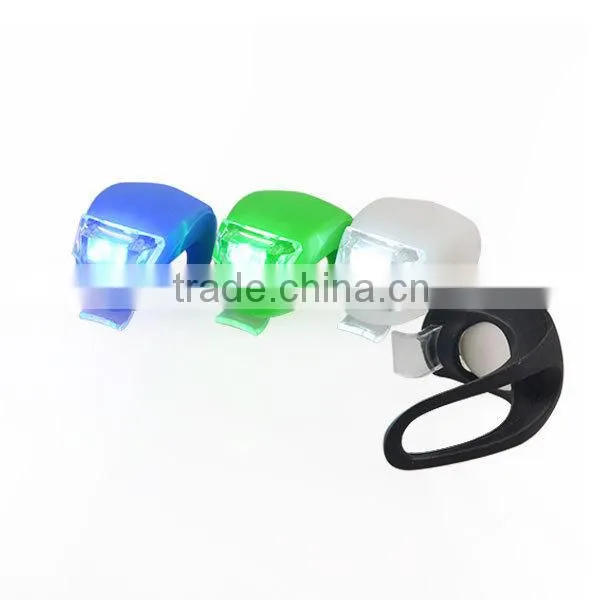 Multipurpose 2 LED Colourful Bicycle Silicon Light