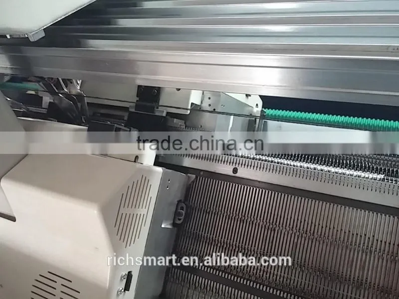 52" 60" 80"Double System Fully Computerized Flat Knitting Machine with First Class Quality For Sweater