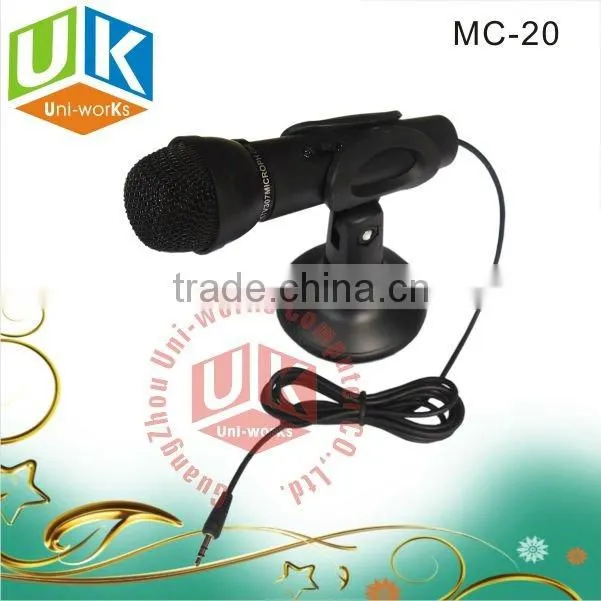 fashion computer handheld stereo mircophone