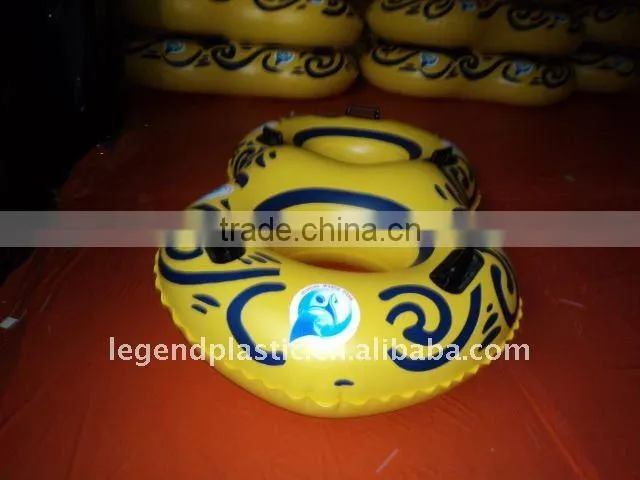 inflatable double bath ring