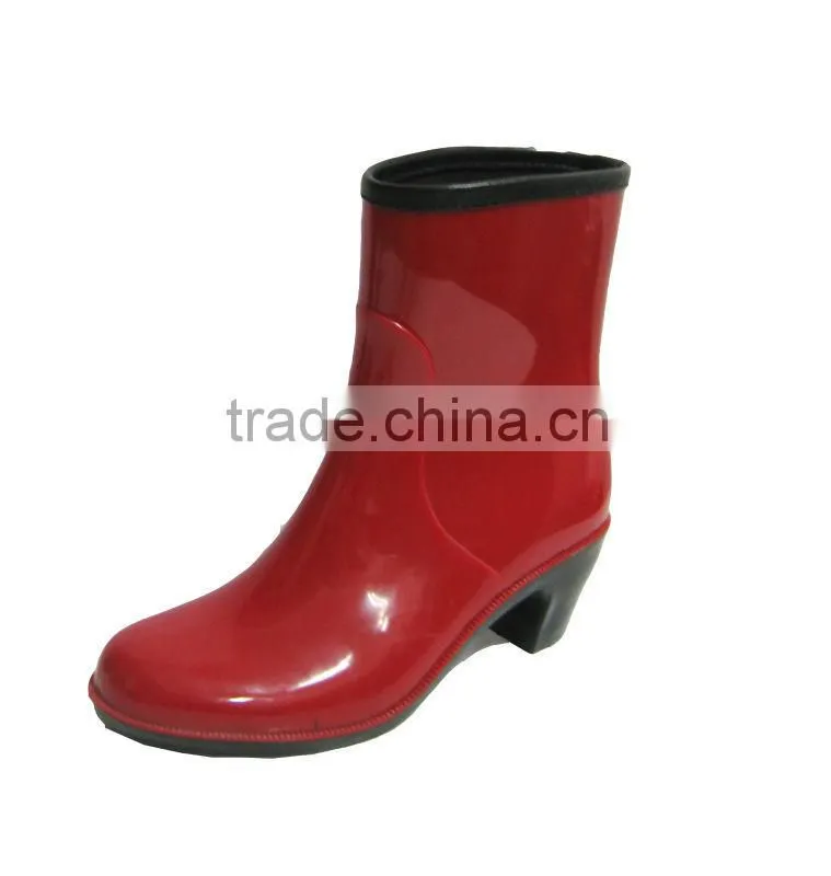 High Heel Rain Boot for Women
