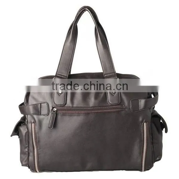 Hot selling men's leather satchel shoulder bags