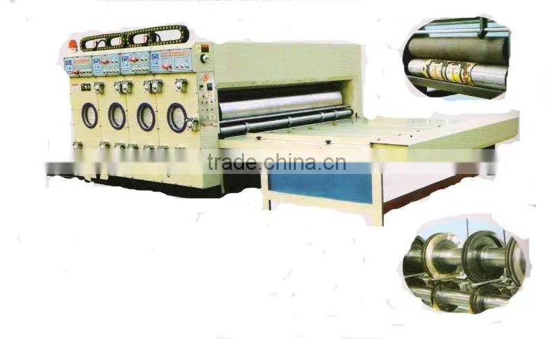 multi color prinint slotting machine,carton machine
