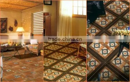 low price rustic style flooring glazed 6x6 unglazed tile for kitchen