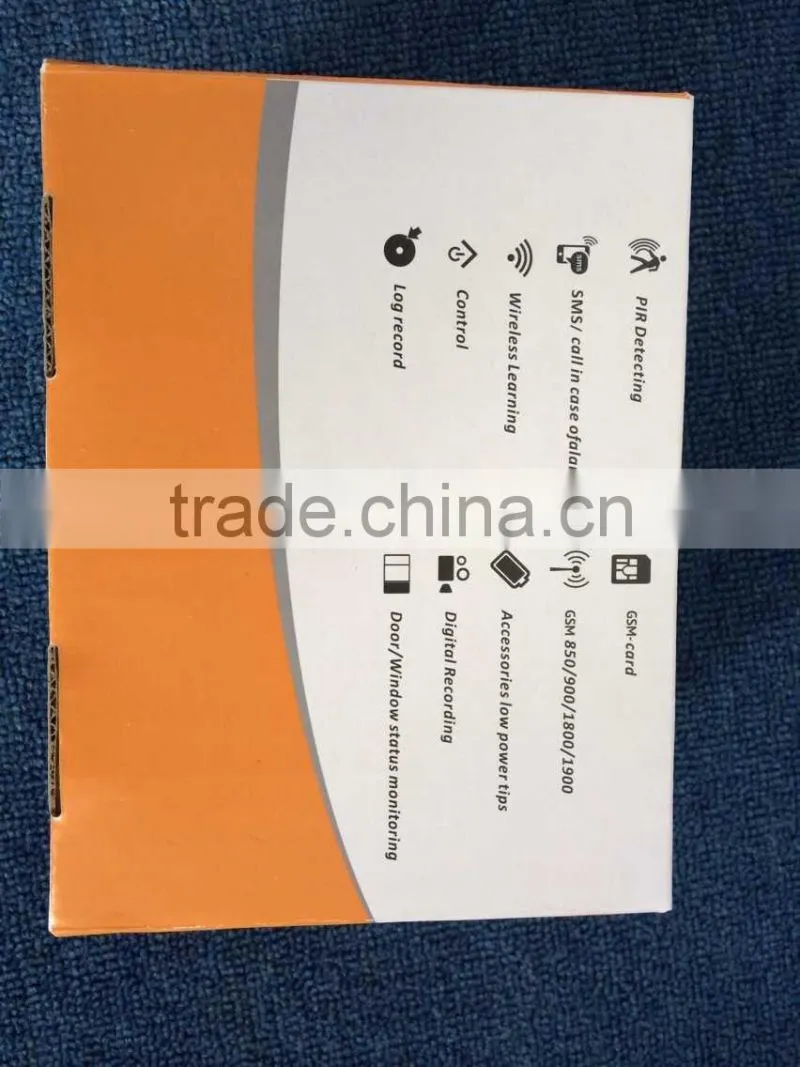 RFID LCD Keypad GSM wireless house alarm system,smart gsm alarm system