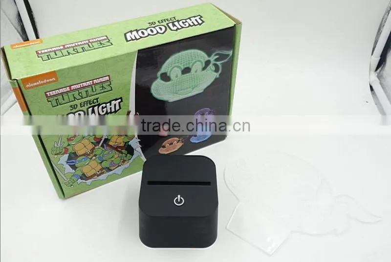 Animal Shaped Touching LED Light 3D Effect Mood Light