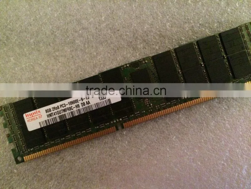 on sales 100% orginal ! 8G PC3-10600E ECC 1333MHZ DDR3 server ram memory