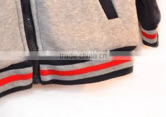 Fashion outwear zip boy kids sweatshirt