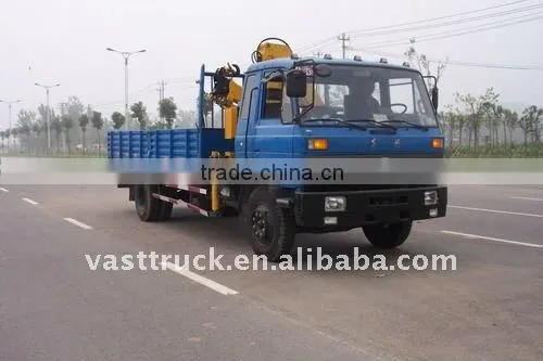 Dongfeng 145 truck mounted crane factory directly sales