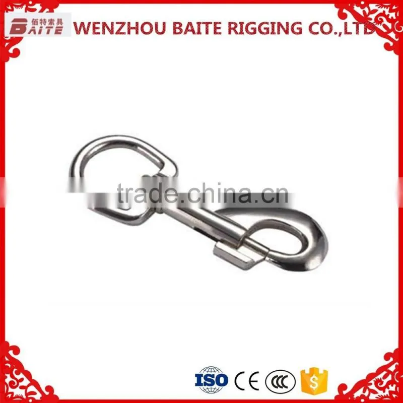 Rigging bolt snaps round eye,Solid brass fixed Eye Bolt Snap Hooks For Handbag in carabiner manufacturer