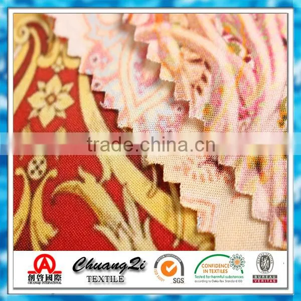 2014 fashion viscose rayon printed fabric