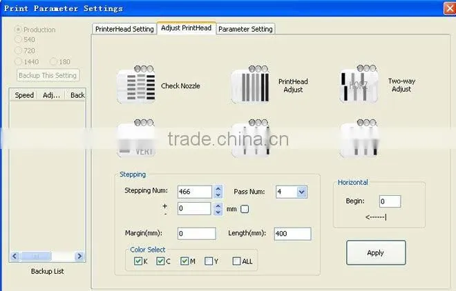 High speed 1.6M solvent printer price