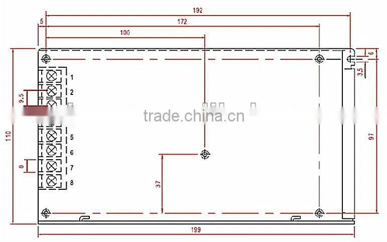 Q120B 120W 12v 1a dc power supply