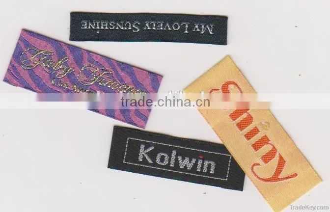 2015 new design high quality eco-friendly customized woven label