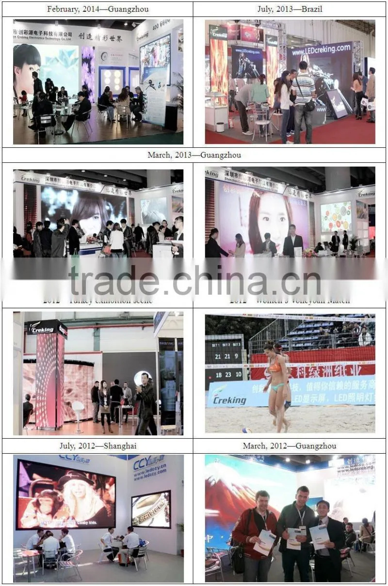 Indoor full color programmable led display
